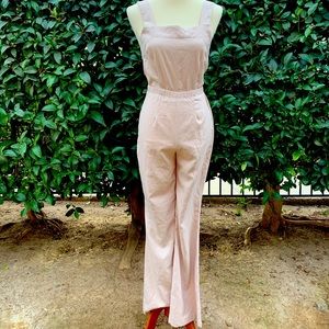 Open back jumpsuit